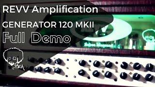 Video thumbnail for Revv Generator 120 MKII Full Demo - Ultimate Riffing Amplifier by Rabea Massaad
