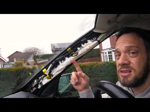 2008 Range Rover Sport A Pillar Trim Removal and Fix