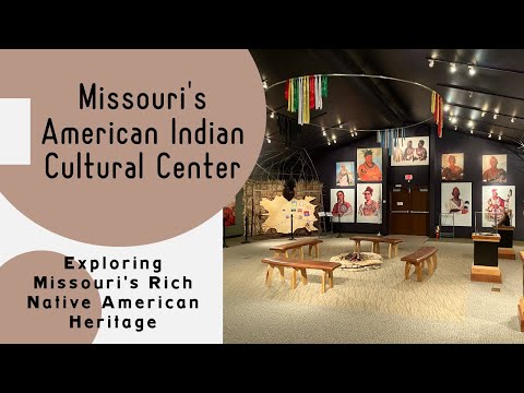 Um passeio pelo centro cultural e museu do índio americano no Missouri