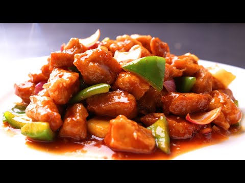 Sweet and Sour Chicken Chinese Style - Easy and fast recipe