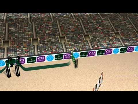 Rolex FEI World Cup 2011/12 - Zurich Jump Off Course Walk
