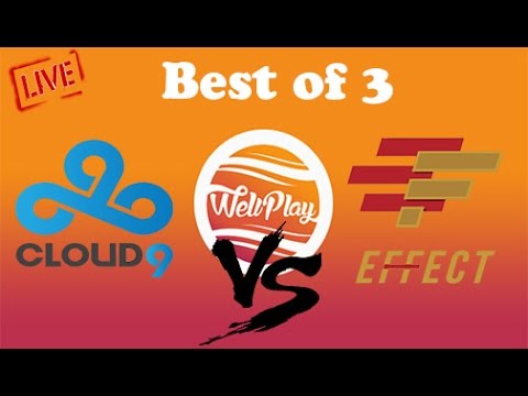 Cloud 9 vs Effect Game 1 Live - SemiFinals bo3 - WellPlay Invitational by VitalBet
