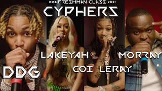 DDG, Lakeyah, Morray and Coi Leray&#39;s 2021 XXL Freshman Cypher