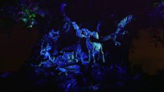 Drones surround the Tree of Life for special media event moment
