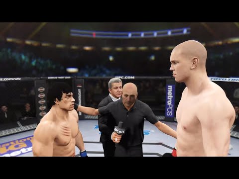 Bruce Lee vs. Stefan Struve (EA Sports UFC 2) - Final Fight 🐲 - Dragon Fights 🐉