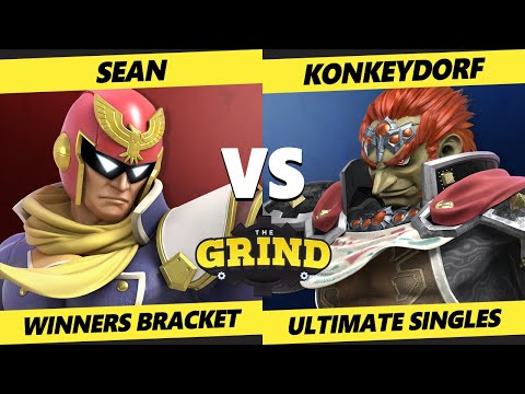The Grind 177 - Sean (Captain Falcon) Vs. KonkeyDorf (Ganondorf) Smash Ultimate - SSBU