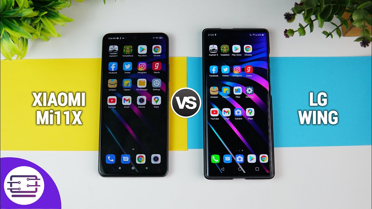 Xiaomi Mi11x vs LG Wing Speedtest [SD870 vs SD765G]