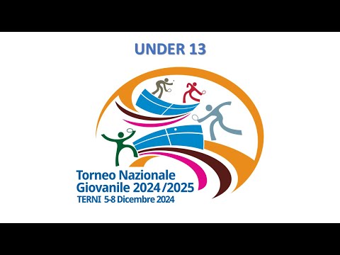 LIVE 2 - 1 Torneo Nazionale Giovanile - U13 - 07/12/24 - T8 T9