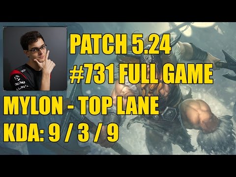 paiN Mylon - Top: Olaf vs Gnar - BR Challenger #731 Full Game