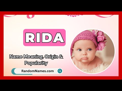 Rida - Baby Girl Name Meaning, Origin & Popularity - RandomNames.com