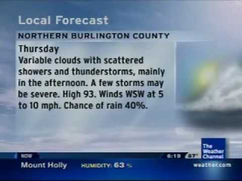Local Forecast - 8/3/10 - 6:18pm
