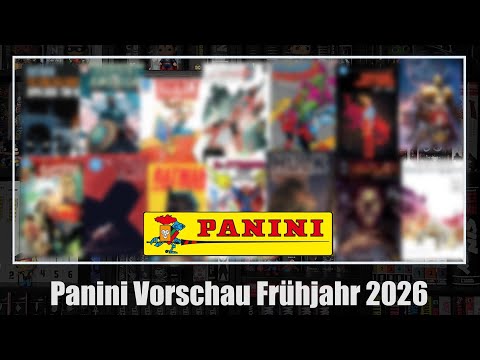 Panini Program Preview Spring 2026, Comics, Manga, Superheroes
