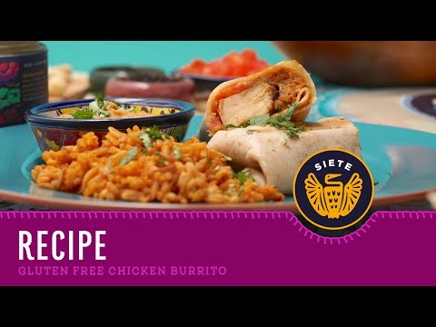 Gluten Free Chicken Burrito