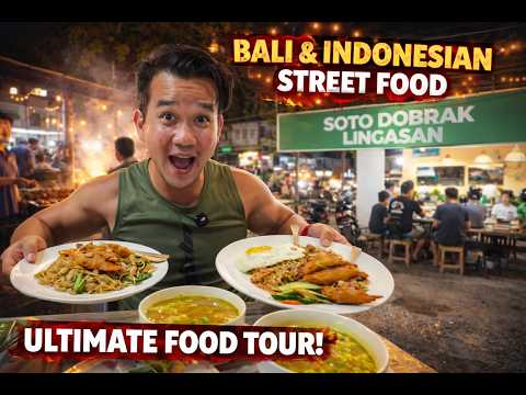 Indonesia’s BEST $2 Street Food 🇮🇩 Soto Dobrak Bali Food Heaven
