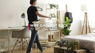 IRIS USA | Metal Garment Rack with Shelves (PI-B3) Benefits & Features