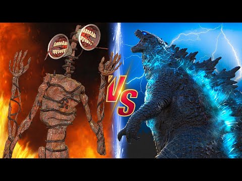 SIREN HEAD vs Godzilla - Epic Battle | Funny Animation
