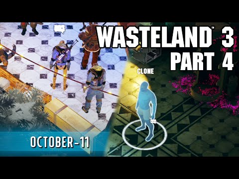 THE CLONES AND THE SYNTH – WASTELAND 3 Gameplay Walkthrough Hard Part 4