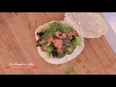 Recipe: Pita by Thierry Marx - Julie's Notebooks - Sandwiches