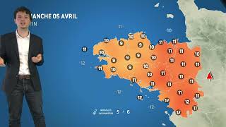 Illustration de l'actualité La météo de votre dimanche 5 avril 2026
