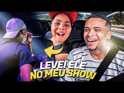 LEVEI o MC PERON no meu SHOW !