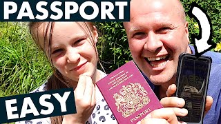 How to RENEW UK PASSPORT for child using your MOBILE!