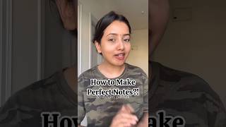 How to Make PERFECT Notes 👀🔥| Shubham Pathak | CBSE Class 10, 11 & 12 #shorts #notes #studytips