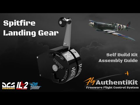 AuthentiKit Spitfire Chassis Lever (Landing Gear) Assembly Guide