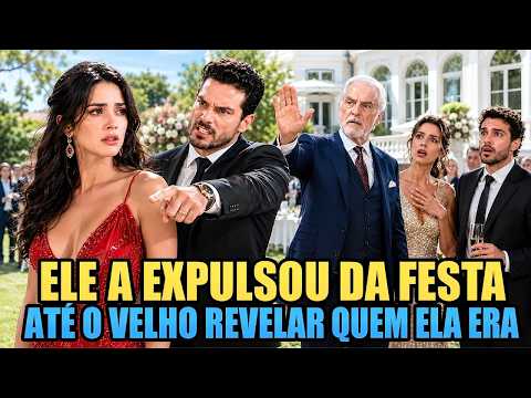 Ele Expulsou a Própria Esposa da Festa — Até Um Velho Se Levantar e Revelar Quem Ela Realmente Era