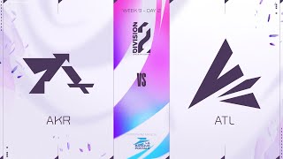 LFL Division2 Spring Split 2023 - W9D2 - AKR vs ATL