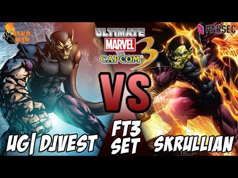 UMVC3 Parsec FT3 Set - UG| DJVest VS Skrullian