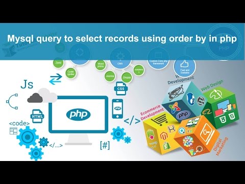 php tutorial in hindi Mysql select query using order by in php