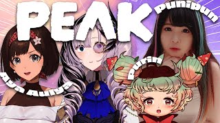 【PEAK】PPAP CLIMBING TIME!!! w/ Aya Aulya, Purin, Punipun【Pavolia Reine/hololiveID 2nd gen】