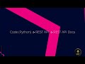 API Docs Vs REST API Docs
