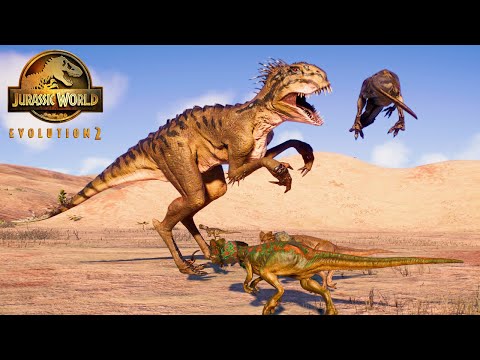 SCORPIUS REX Hunting Animation vs All Carnivore Dinosaurs | Pack Hunting | CAMP CRETACEOUS DLC