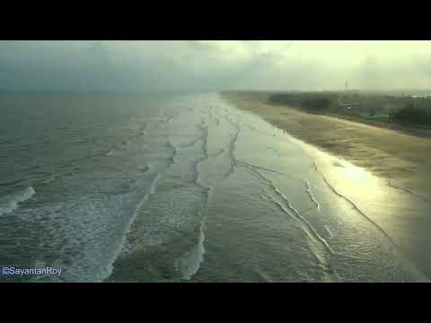Most Beautiful pristine beach in Mandarmani, WestBengal