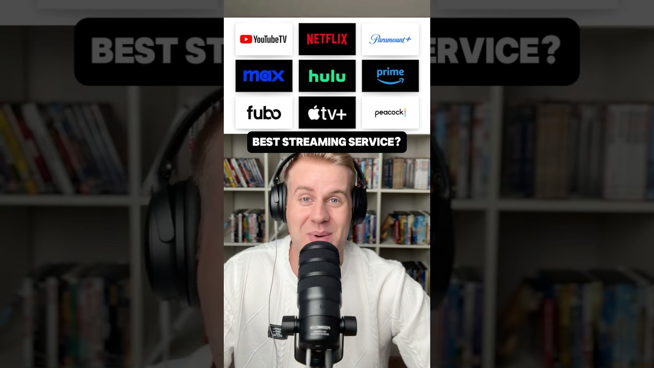 Best Streaming Service in 2025 #whattowatch #netflix #hbo #appletv #primevideo #paramountplus