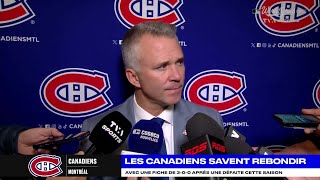 St-Louis explique sa stratégie avec Ivan Demidov