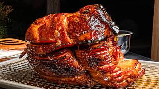 Smoked Ham with Honey Apricot Glaze | Sweet Heat Holiday Ham Recipe