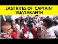 Vijayakanth Funeral Thousands Gather To Bid Farewell To Beloved Captain Vijayakanth S Funeral