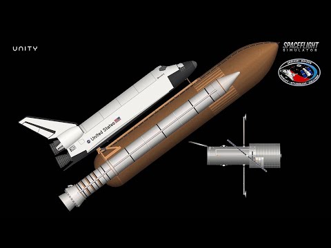 Space Shuttle STS-31 Hubble Mission + Blueprint | SFS