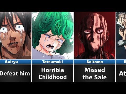 How to Make Cry One Punch Man Characters
