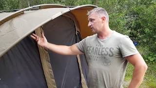 Палатка карповая fox r-series 1-man xl bivvy camo одноместная