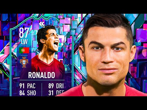 IS HE WORTH 500K?! 😨 87 Flashback Ronaldo Player Review - FIFA 23 Ultimate Team