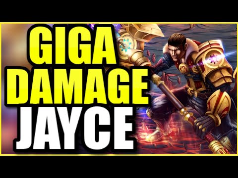 I did more damage as Jayce than my entire team COMBINED... 😈