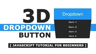 Dropdown Button onClick with Html, CSS and Javascript - Simple jQuery Tutorial For Beginners