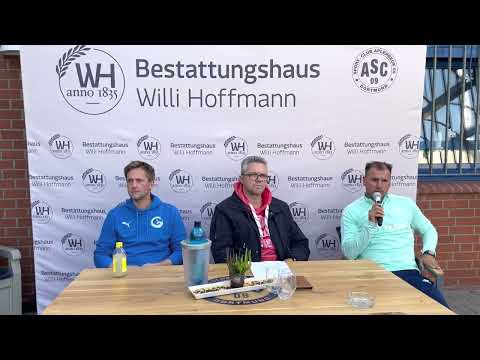 Pressekonferenz ASC 09 - 1.FC Gievenbeck