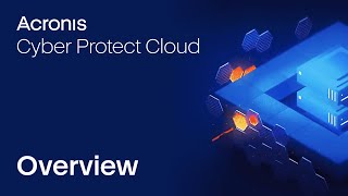Vídeo do Acronis Cyber Protect Cloud