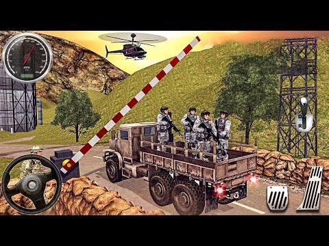 US Offroad Army Truck Driver Simulator - Military Transport Driving - Android Gameplay