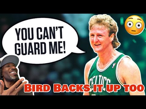 Is LARRY BIRD The Goat??? Reaction Video