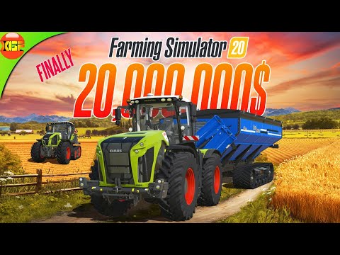 20 Millions CHALLENGE Completed! Last Part | Farming Simulator 20 Claas Vehicles Only!